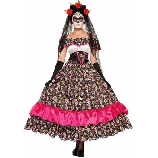 Forum Novelties F74798 Women's Day of Dead
